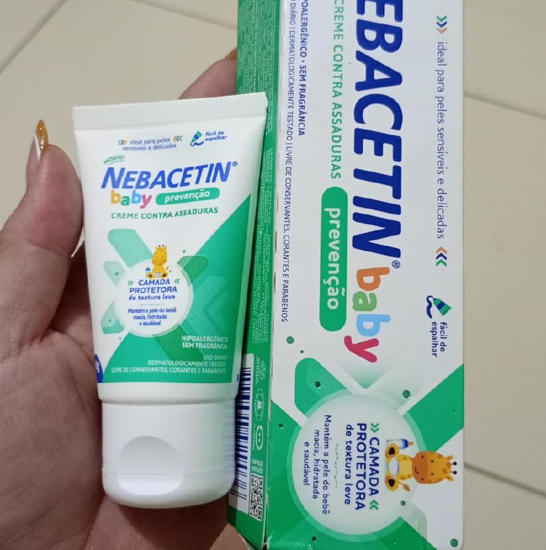 Creme Prevenção Nebacetin Baby 30g