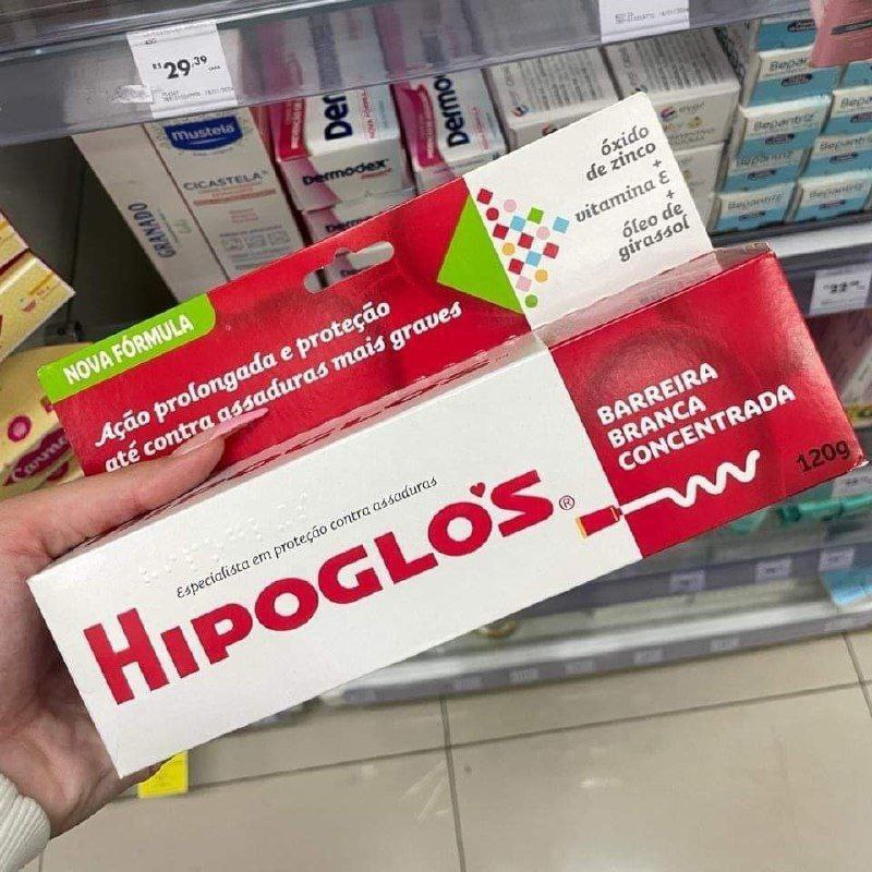 Creme Preventivo de Assaduras Hipoglós Original 120g