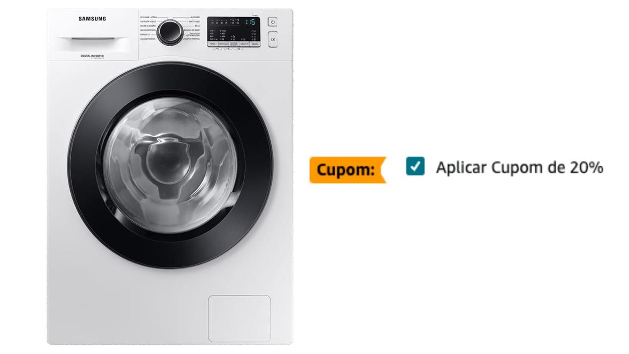 É LAVA E SECA com cupom de 20%