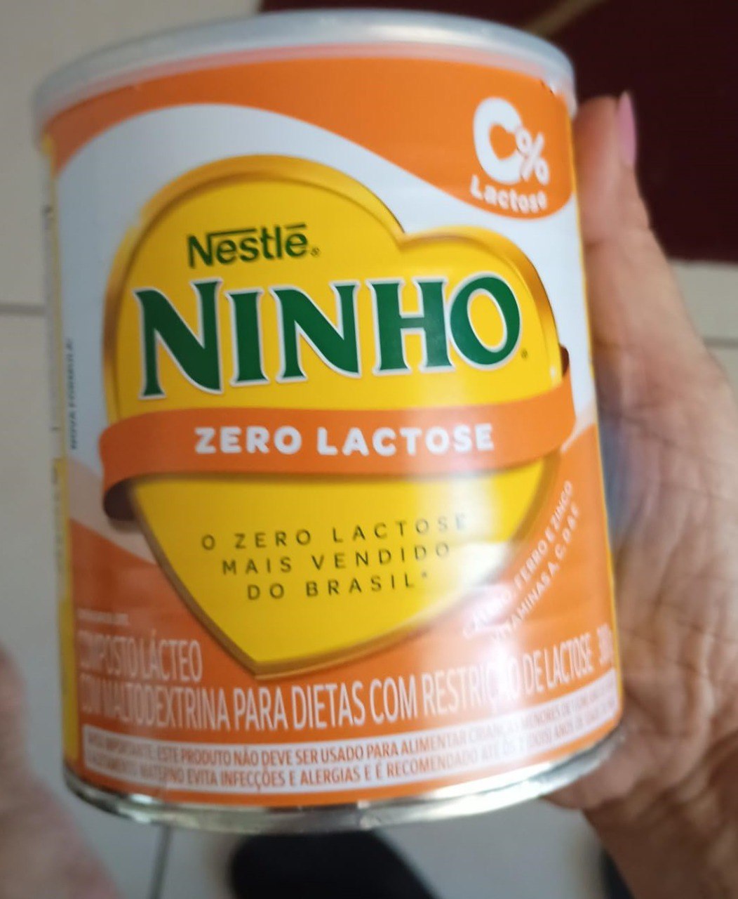 é o ZERO LACTOSE