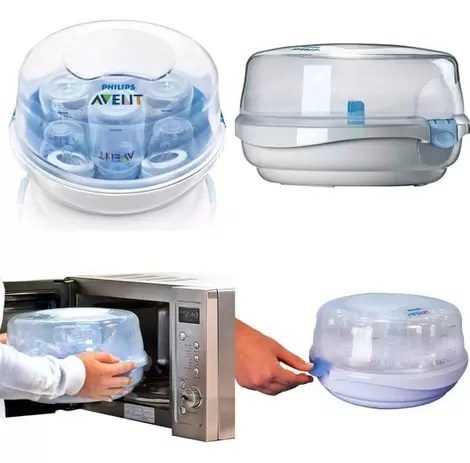 Esterilizador De Microondas Philips Avent Azul/Branco