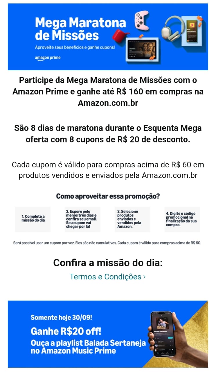 EXCLUSIVO PARA  CLIENTES AMAZON PRIME