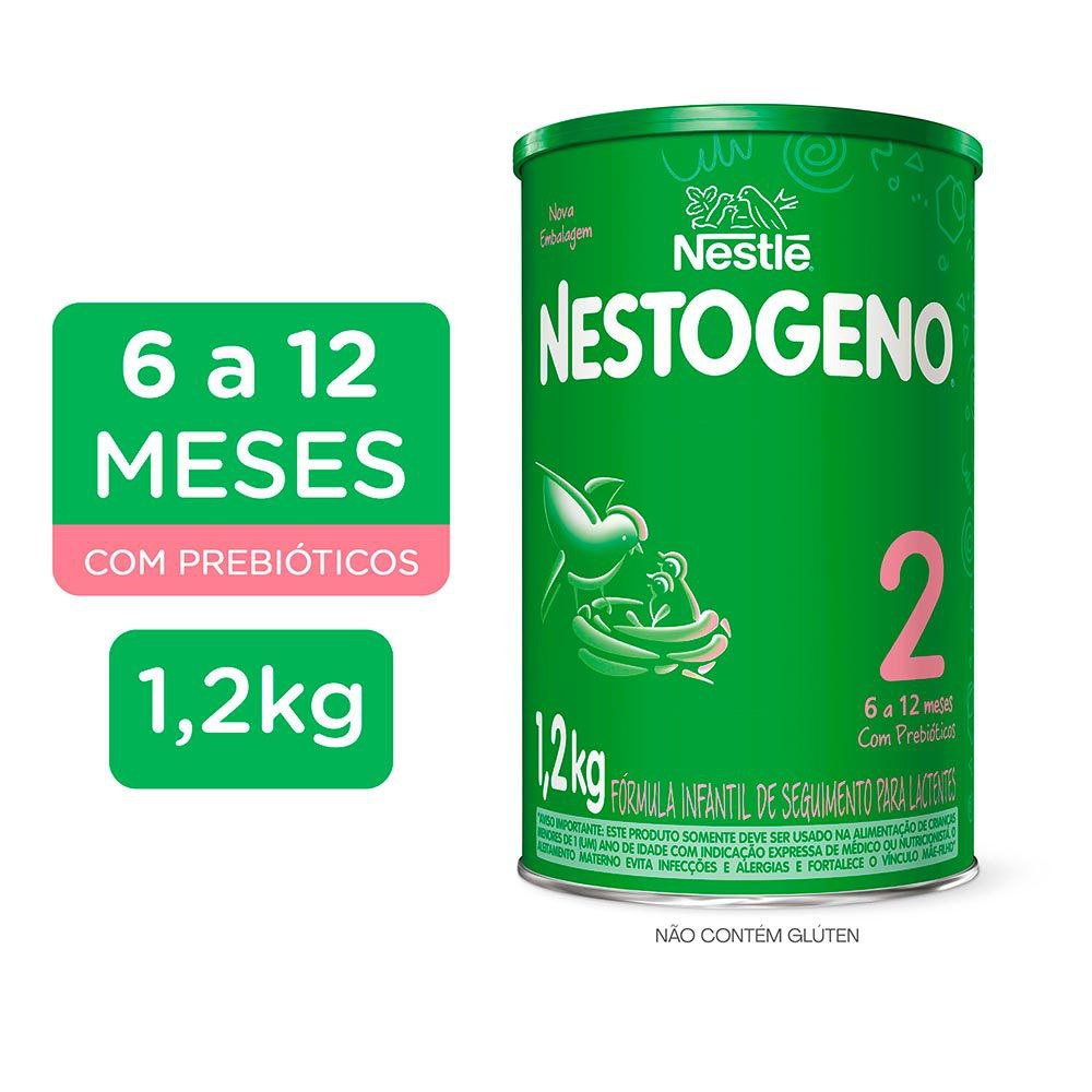 Fórmula Infantil, Nestogeno 2 - 1,2Kg