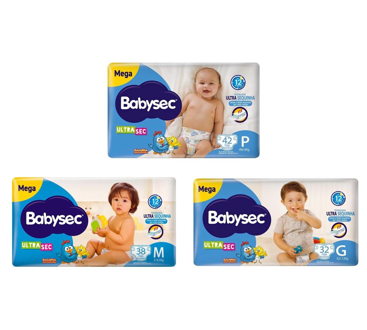 Fralda Babysec Ultrasec- Valor  exclusivo Clientes Prime