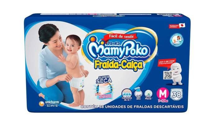 Fralda-Calça MamyPoko Jumbo M - 38 unidades