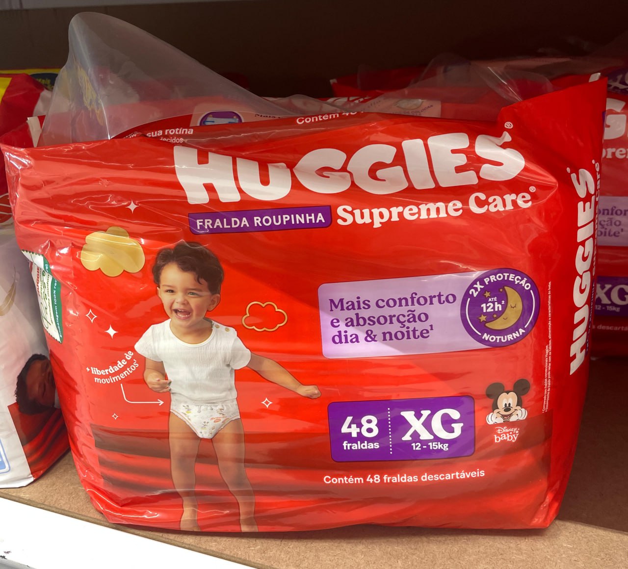 Fralda Huggies Roupinha Supreme Care XG 48 Unidades