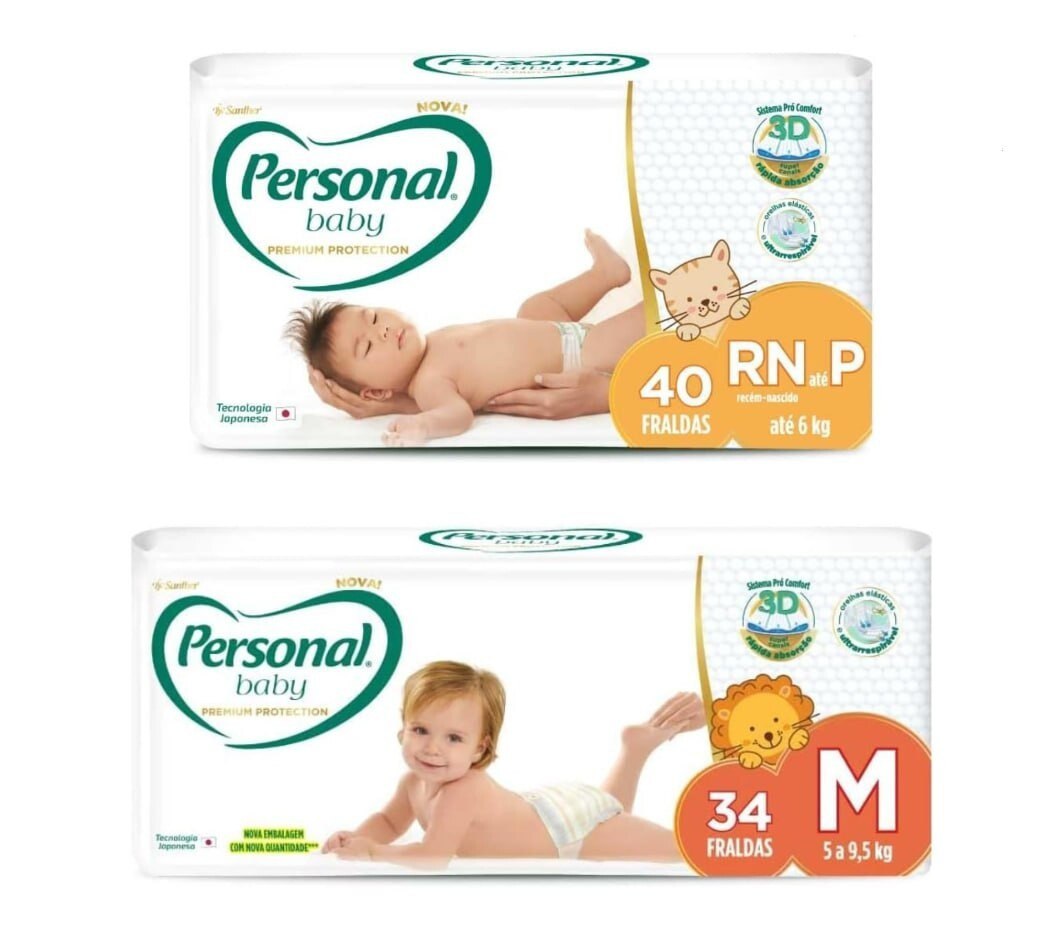 Fralda Personal Baby Premium Protection