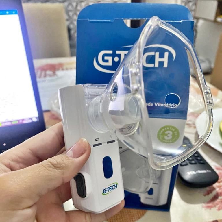 G-Tech Nebulizador de Rede Vibratória NEBMESH2, Branca