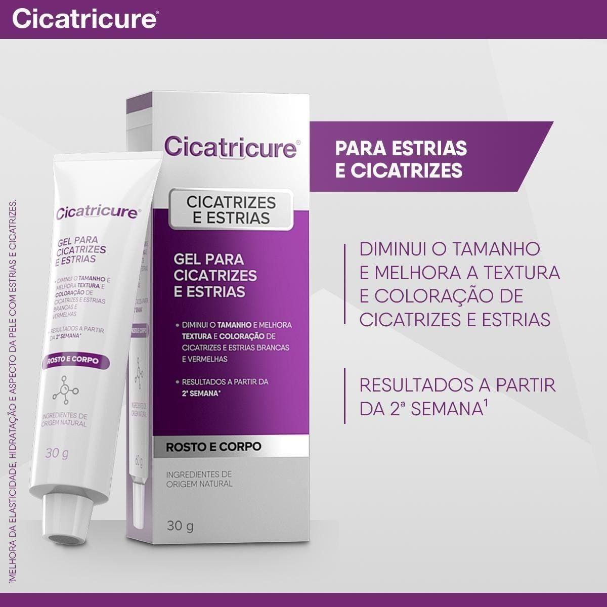 Gel para Cicatrizes e Estrias Cicatricure, 30g