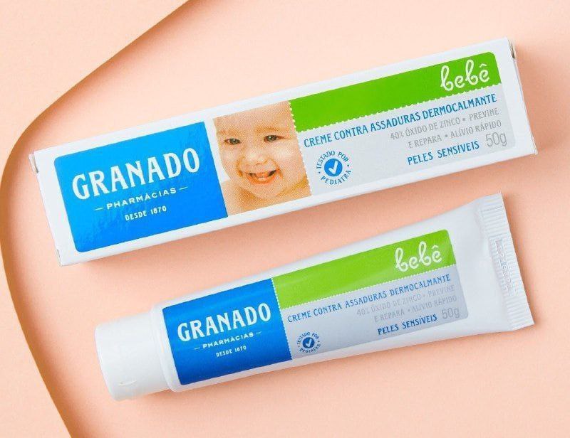 Granado - Creme Assaduras Dermocalmante Bebe Pele Sensíveis 50g