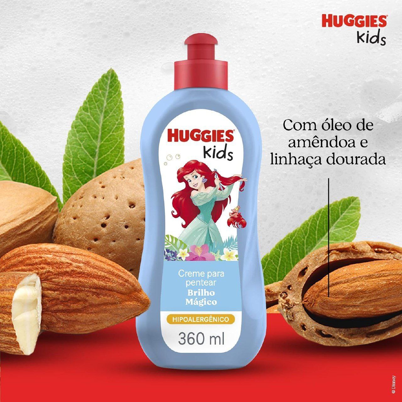 Huggies Creme para Pentear Kids Brilho Mágico 360 ml