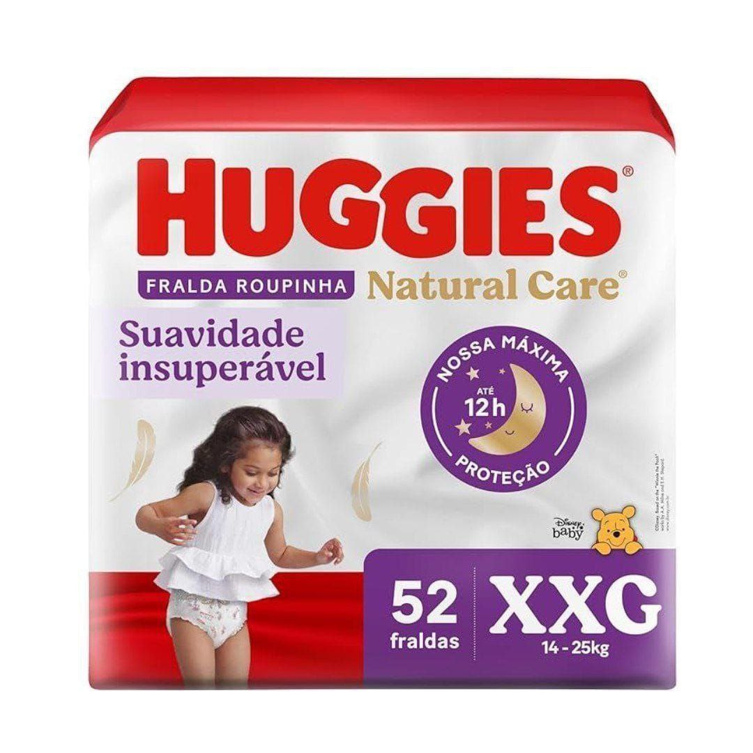 Huggies Fralda Premium Roupinha Natural Care XXG 52 Un