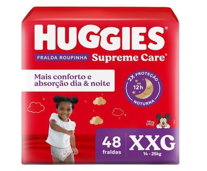 Huggies Fralda Roupinha Supreme Care XXG 48 Un