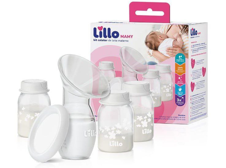 Kit Coletor de Leite - Lillo Mamy