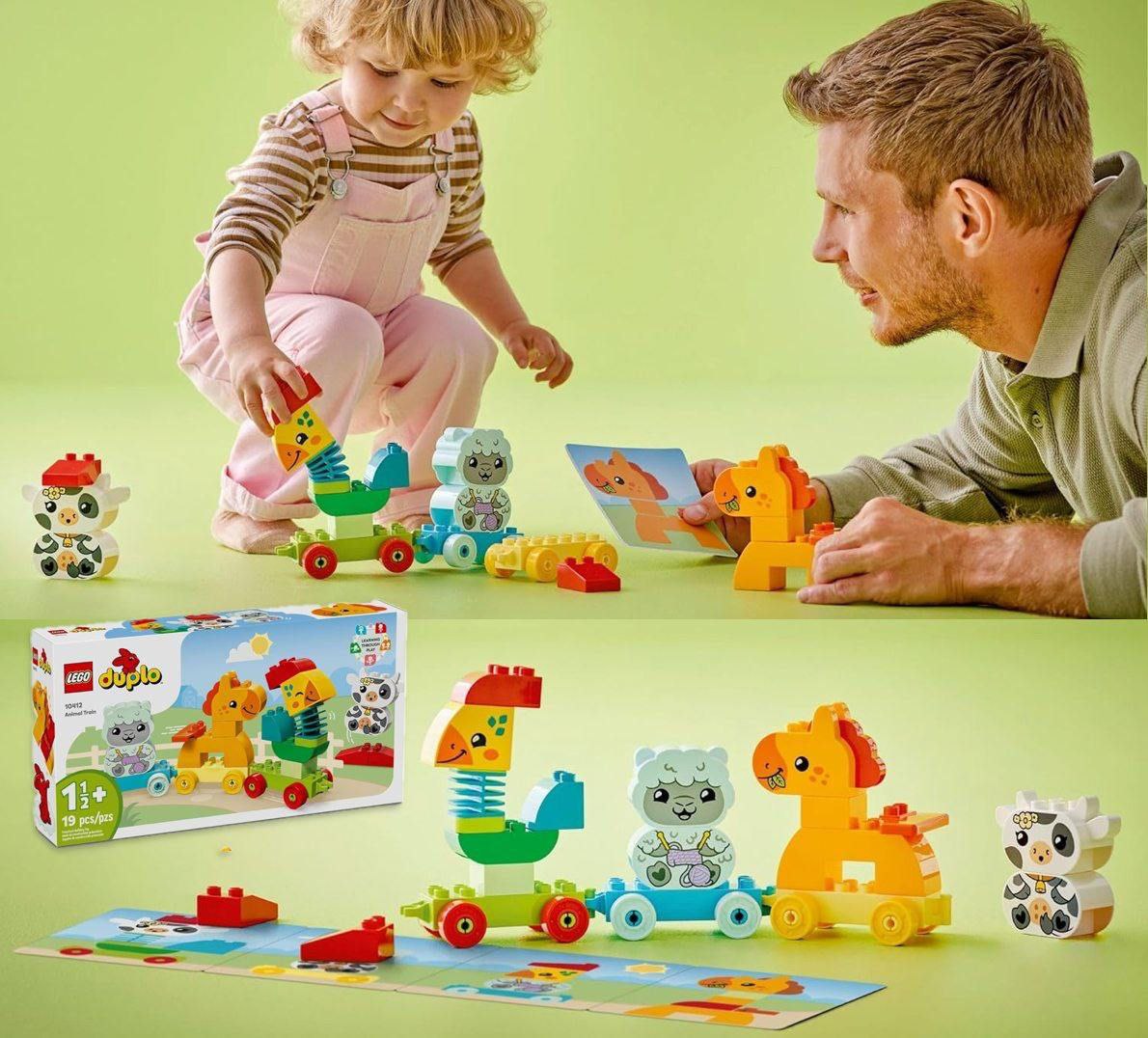 LEGO Set DUPLO My First Comboio de Animais 19 peças