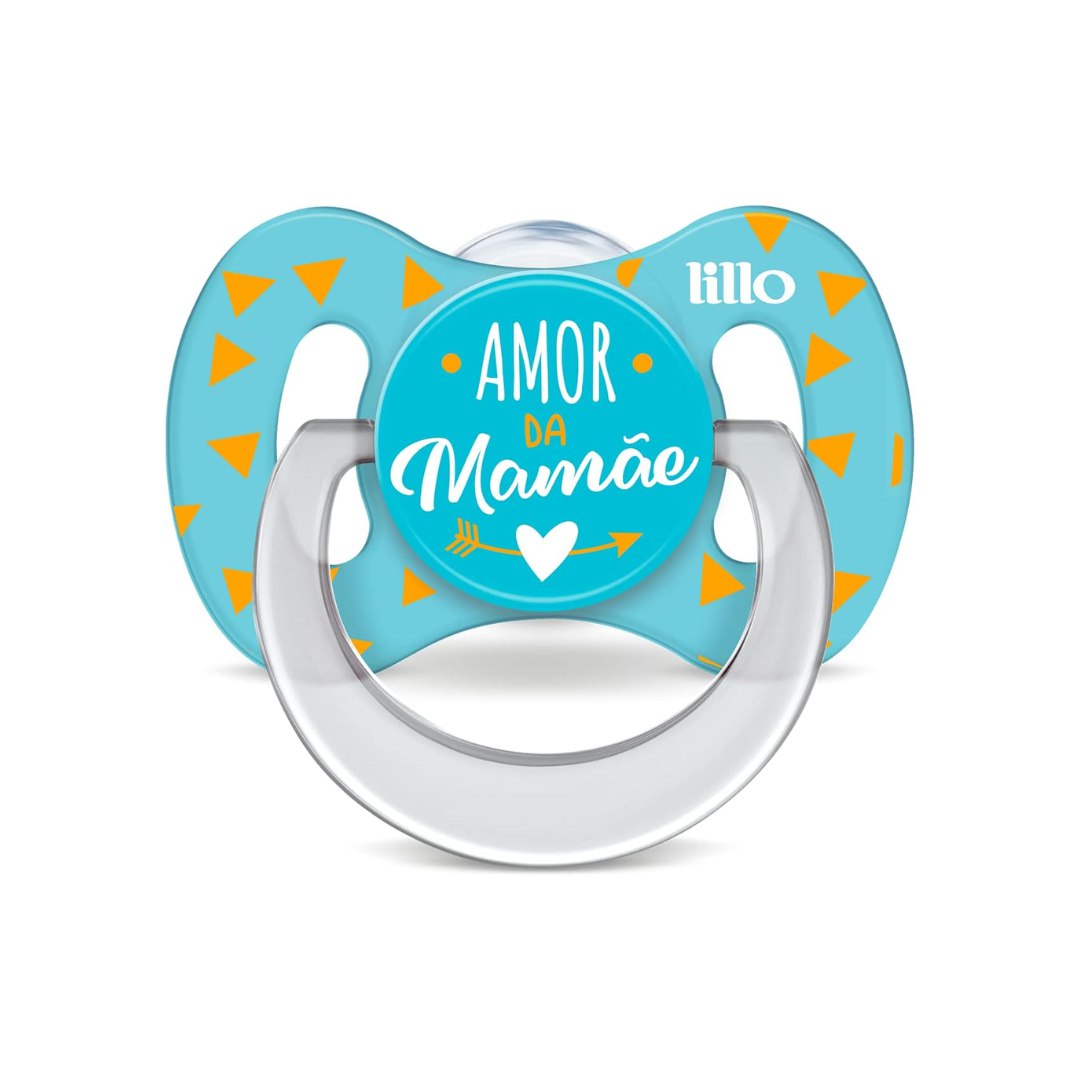Lillo Chupeta Funny Amor Menino Tamanho 1, Lillo, Azul, Tam 1