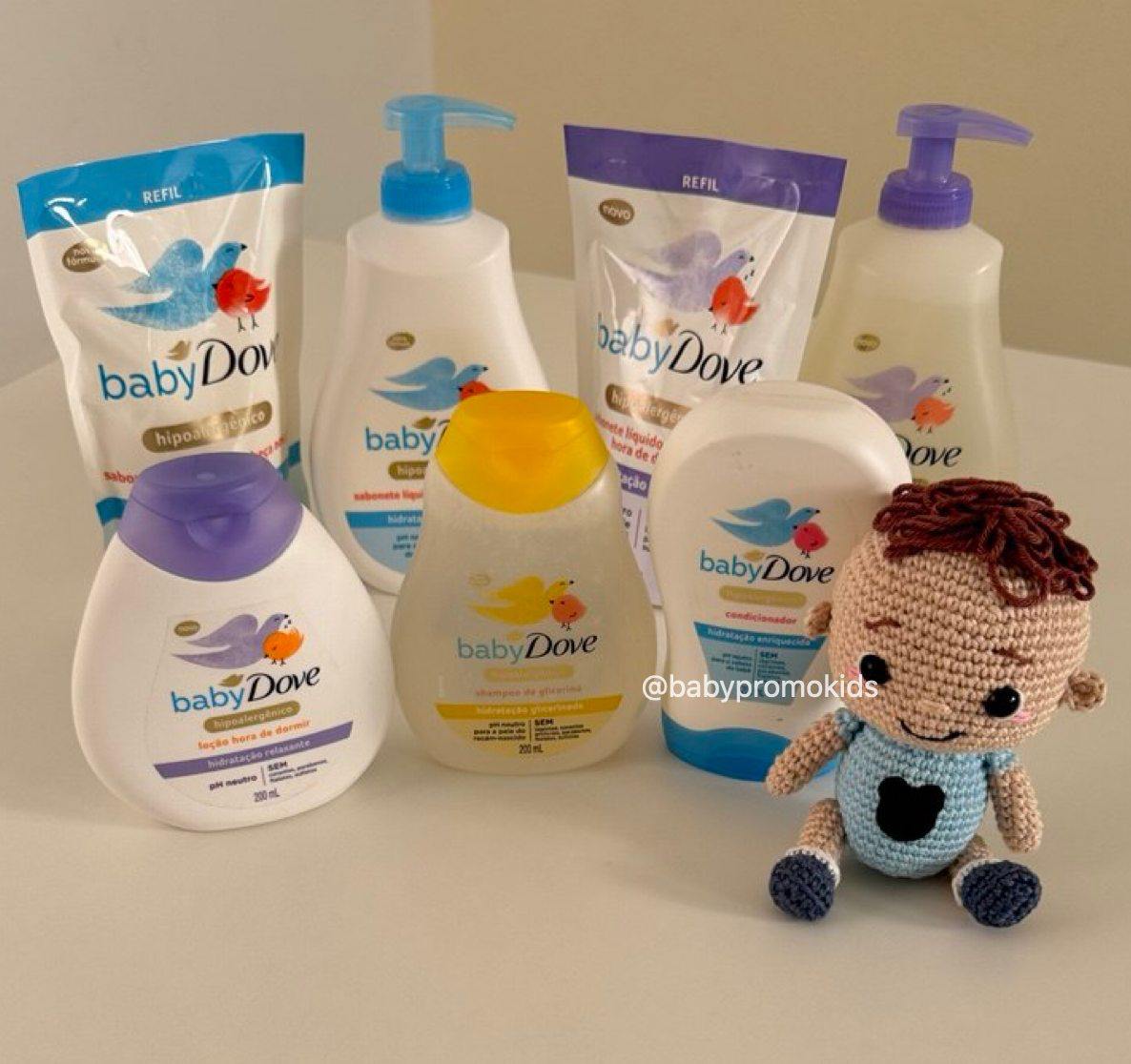 Linha Baby Dove com até 30% off + 10% off do cupom