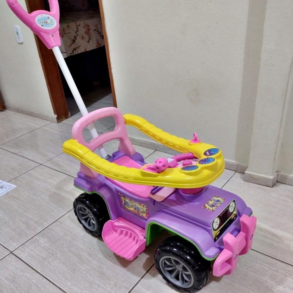Maral Carrinho Com Chassis Jip Jip Menina Multicor