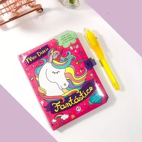 Meu diário fantástico - Com caneta especial