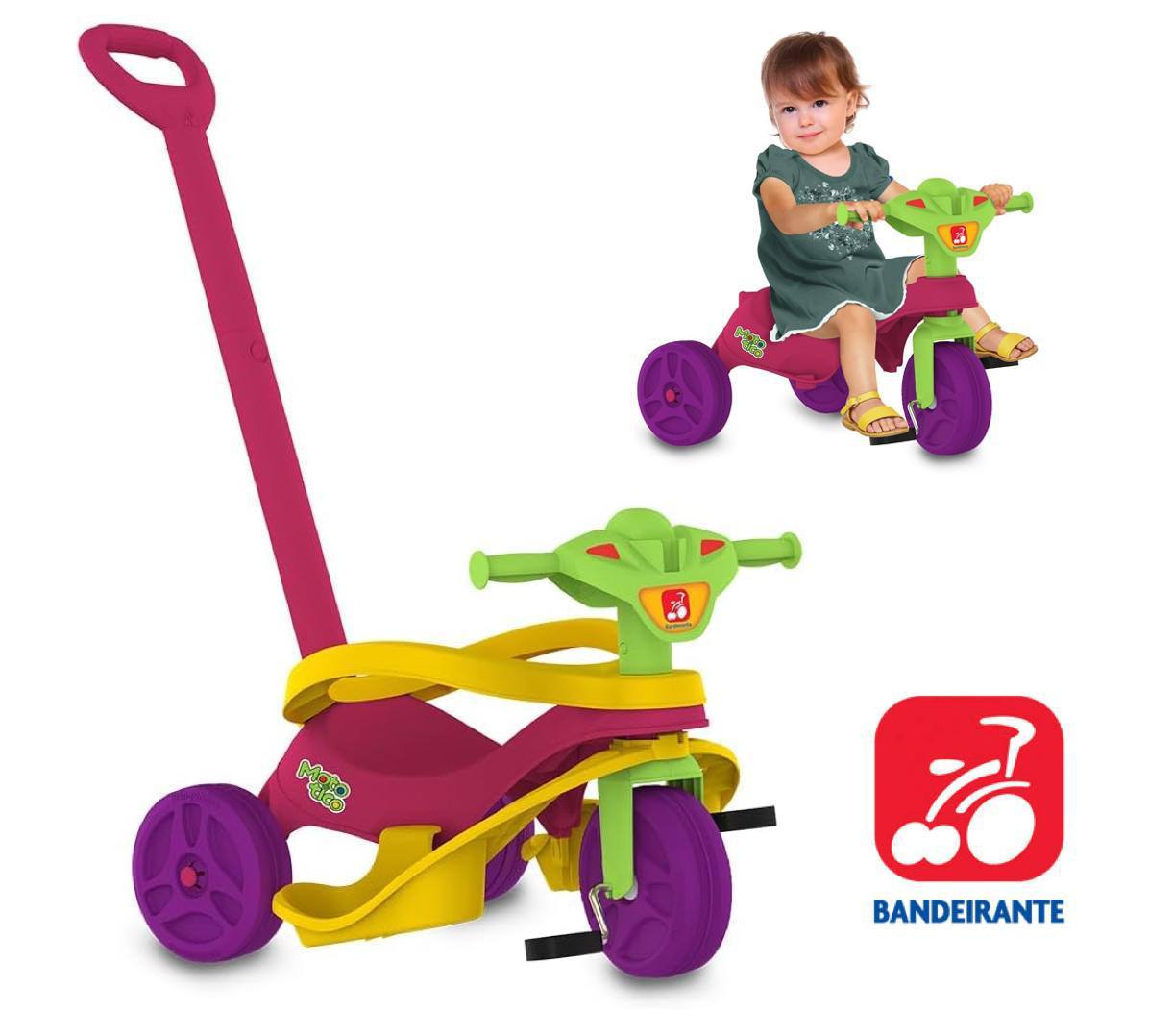 Mototico Passeio & Pedal (Rosa) Bandeirante