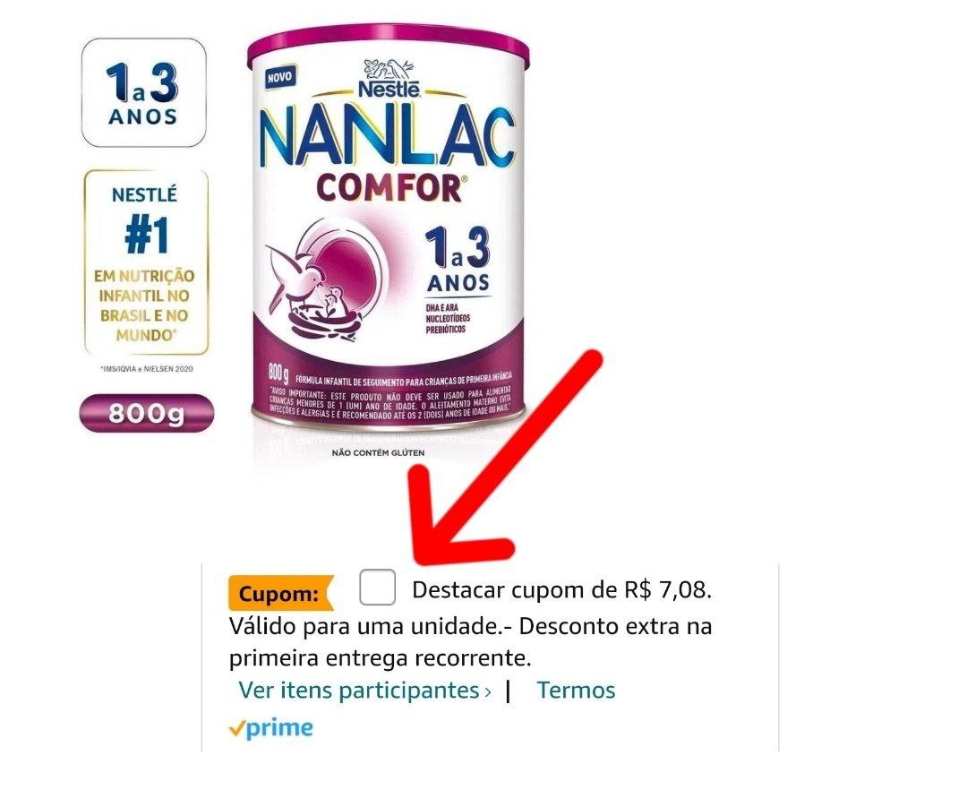 Nanlac Comfor Com 800g