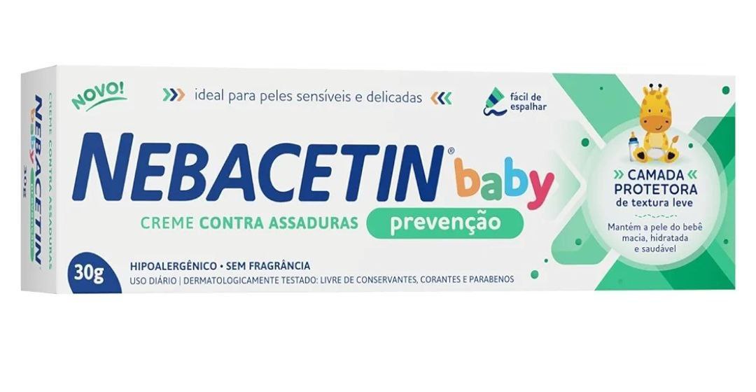 Nebacetin Baby Creme Prevenção BG 30G