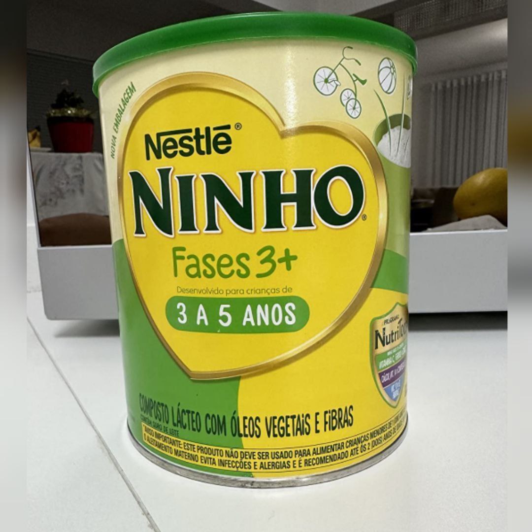 Ninho - Composto Lácteo Fases 3+, 800g