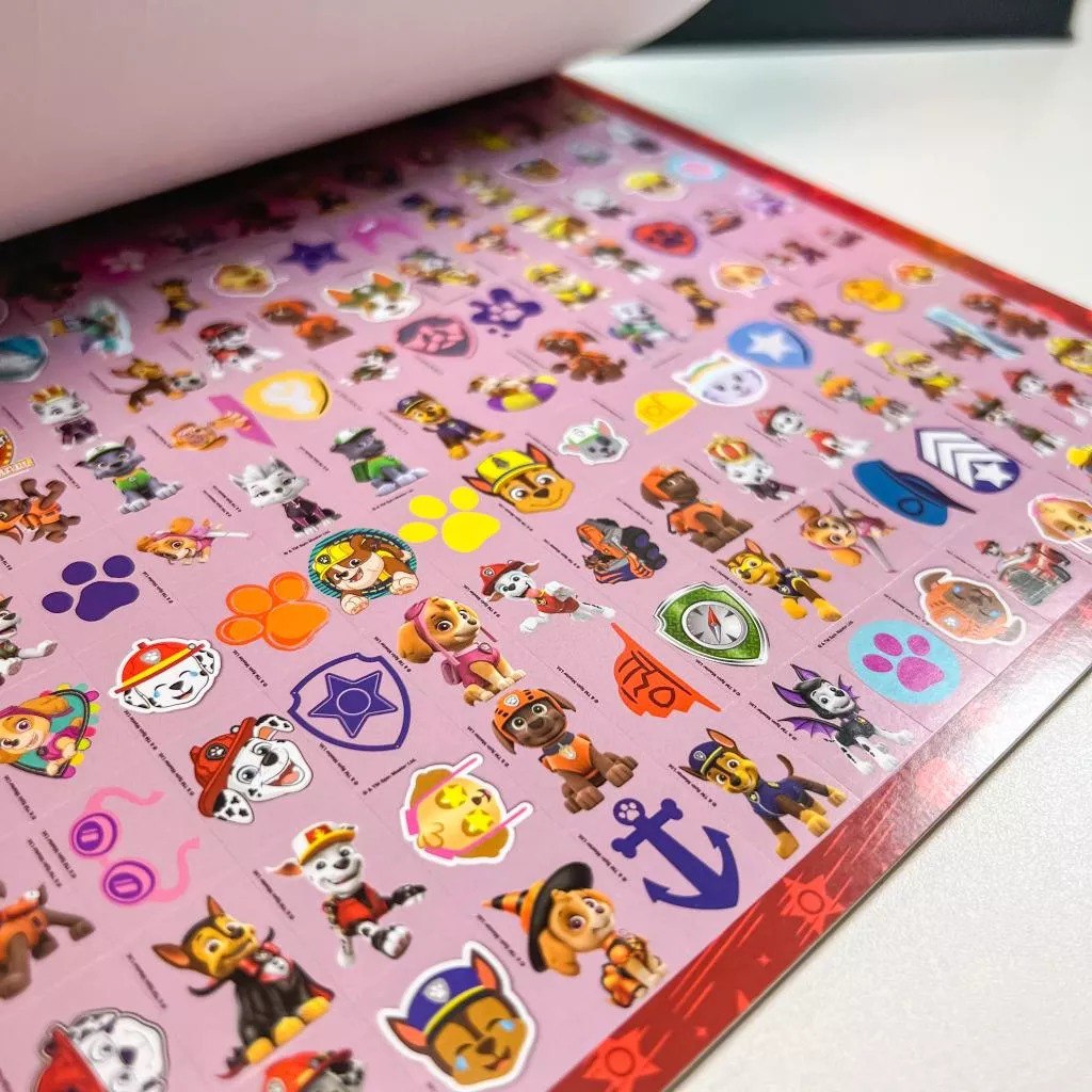 😍 Patrulha Canina Prancheta para Colorir com 1500 Adesivos