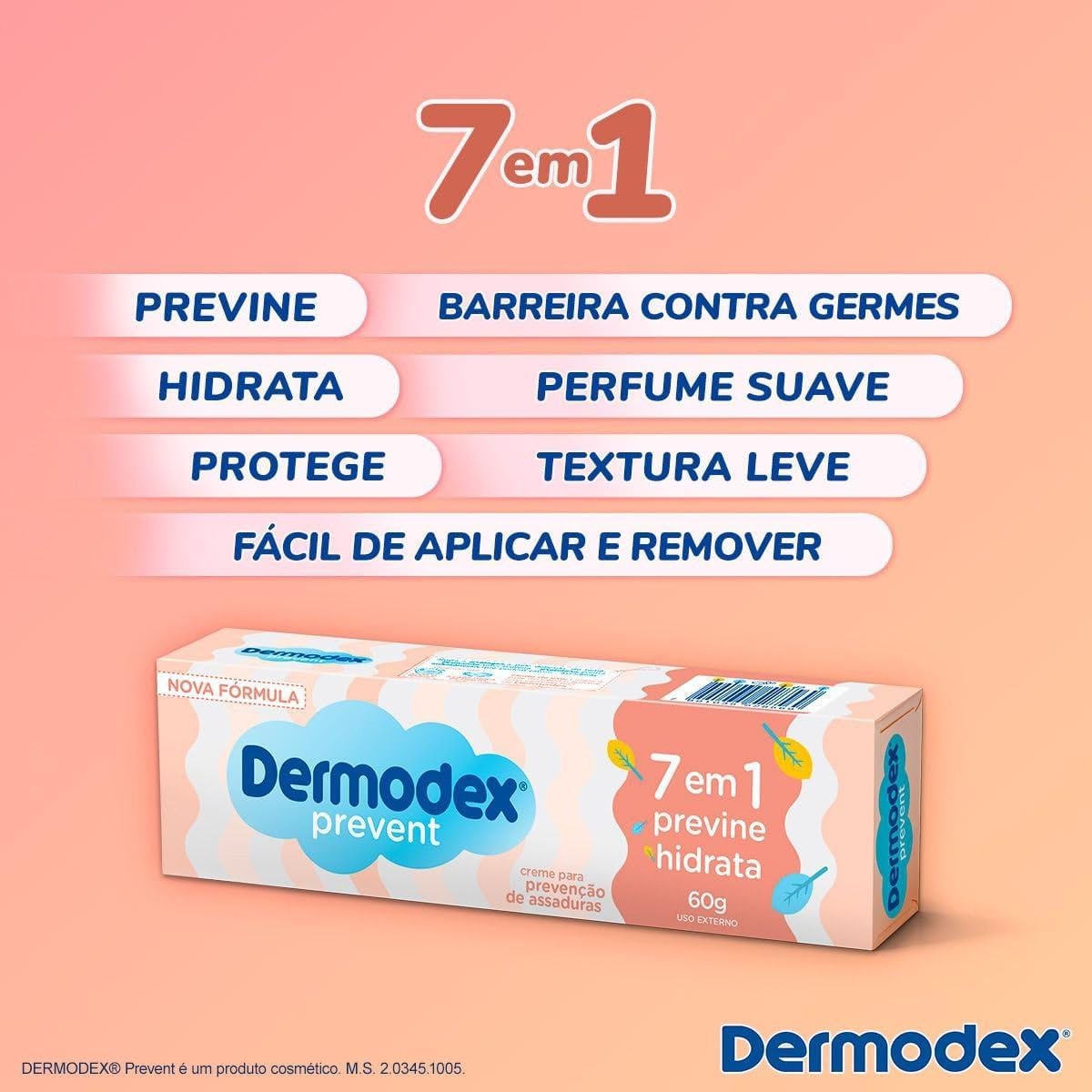 Pomada para Prevenção de Assaduras Dermodex Prevent 30g