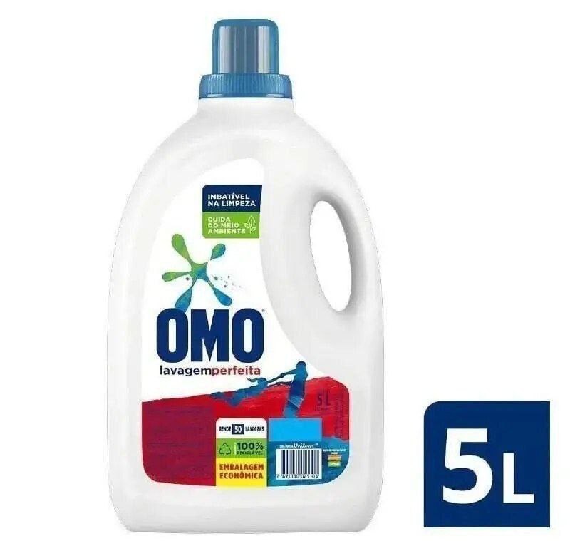 Sabão Líquido Omo Lavagem Perfeita 5L