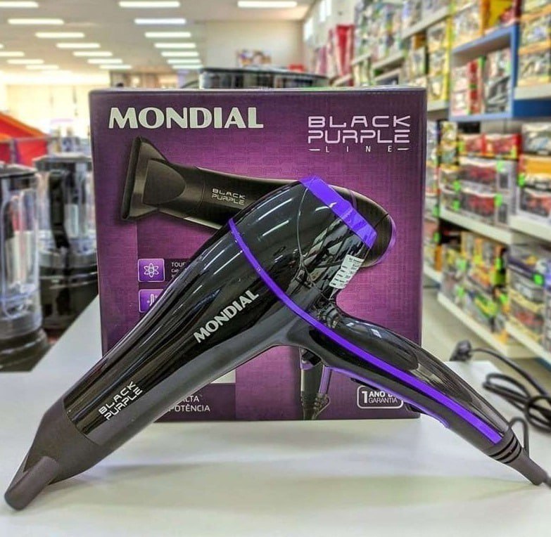 Secador De Cabelos Scn-01 2000w Preto Mondial 220V