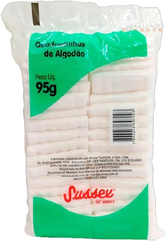 SUSSEX Algodão.Hidrof.Quadradinho 95G