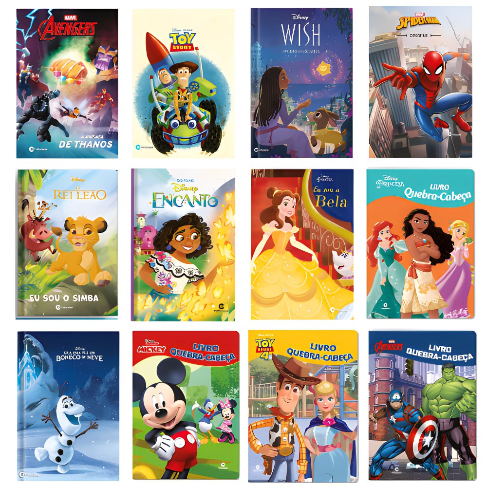 Uhuuuuuuuuu 👏🏻👏🏻 Livros Disney a partir de 🔥R$ 8,00🔥