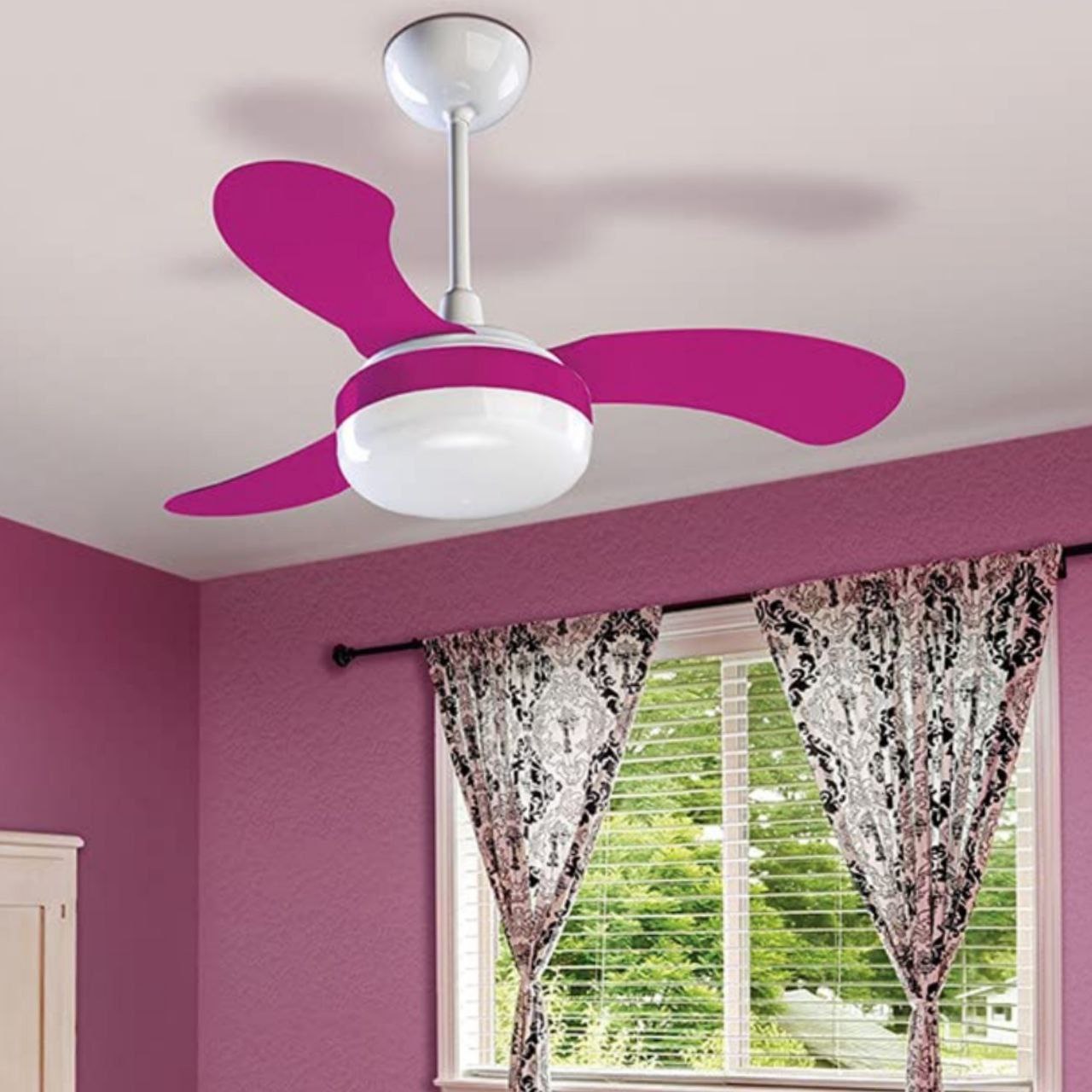 Ventilador de Teto Infantil Ventisol Petit Premium Azul 220V