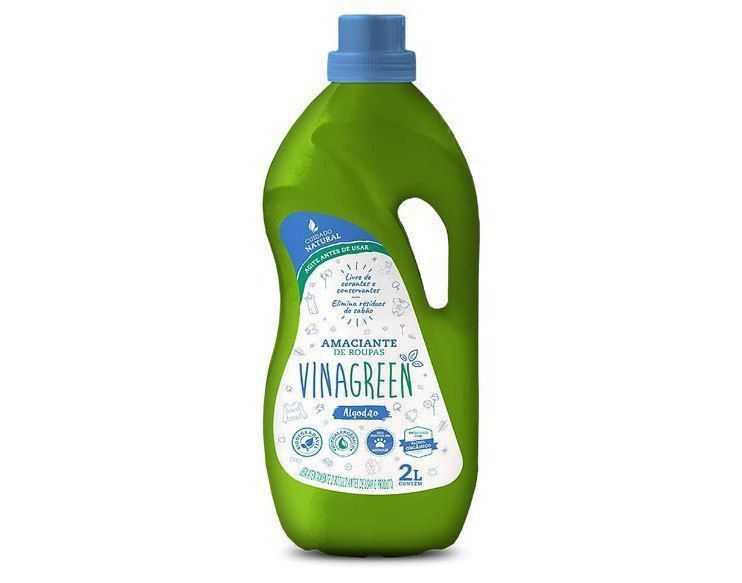 Vinagreen Amaciante de Roupas Algodão - 2L