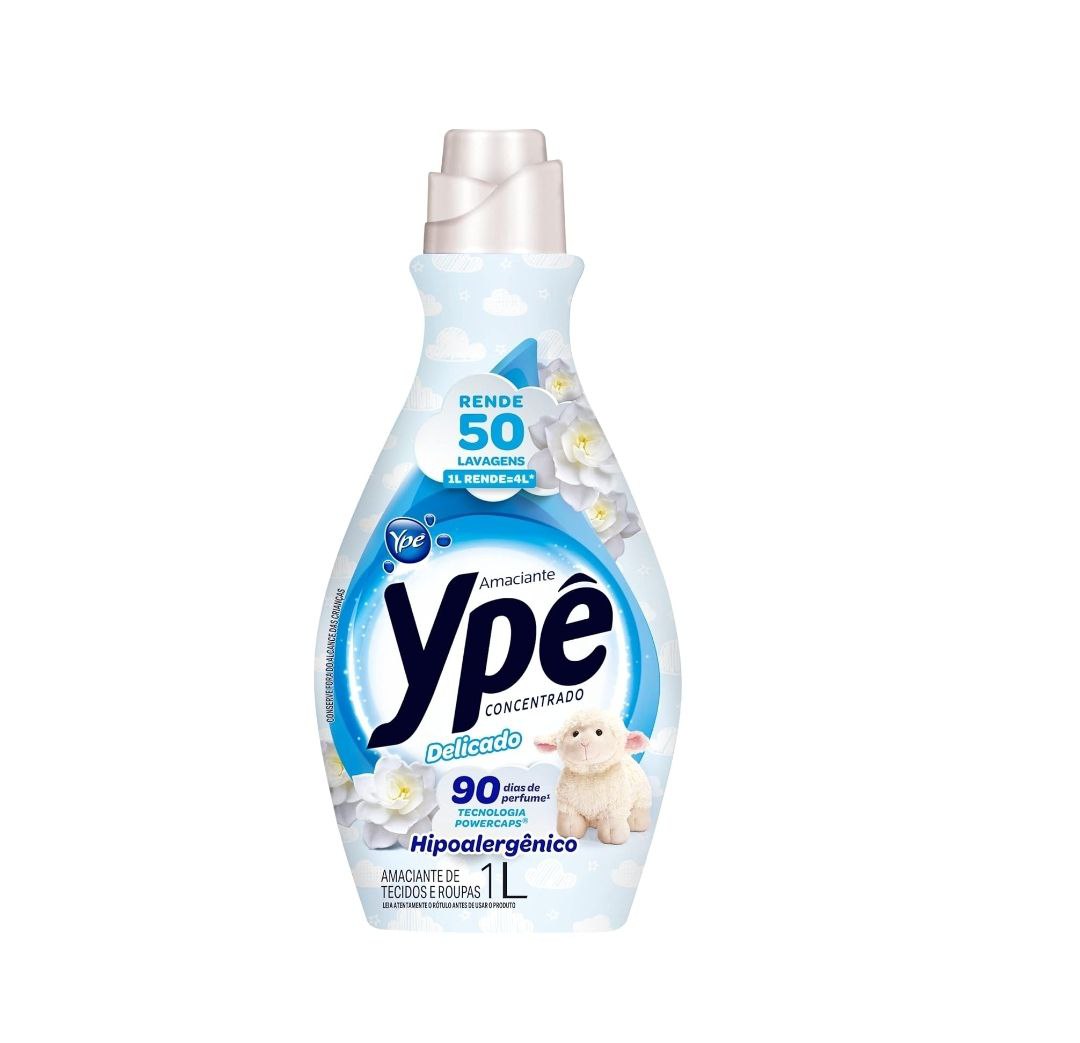 Ypê Amaciante Concentrado Delicado 1L