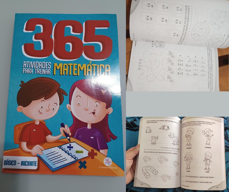 365 atividades para treinar Matemática Capa comum
