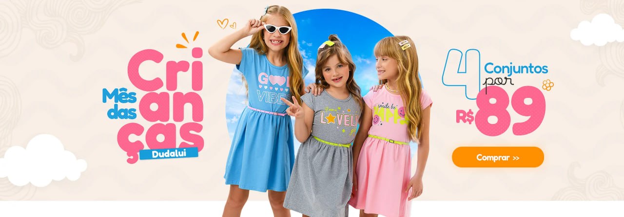 ✨4 Conjuntos por R$89
