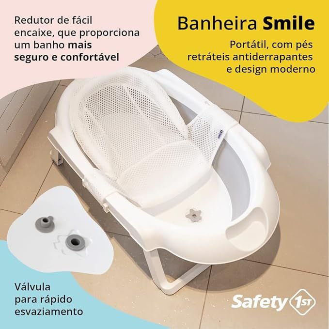 Banheira Smile Safety 1st