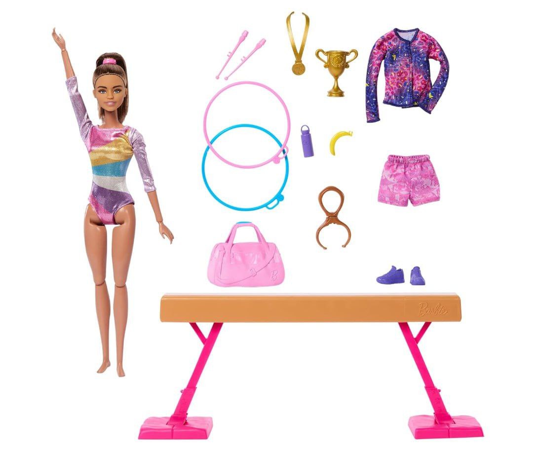 Barbie Profissões Boneca Ginasta