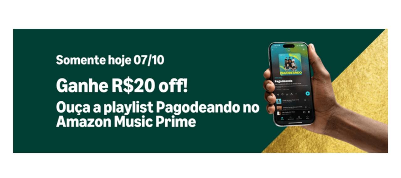 CUPOM R$ 20 - PRA QUEM  É CLIENTE AMAZON PRIME