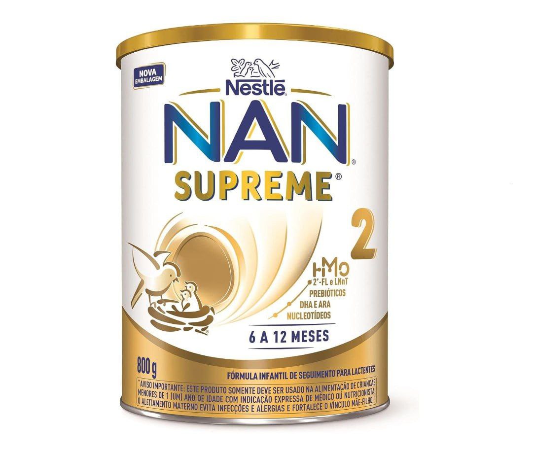 Fórmula Infantil Nan Supreme 2 800G