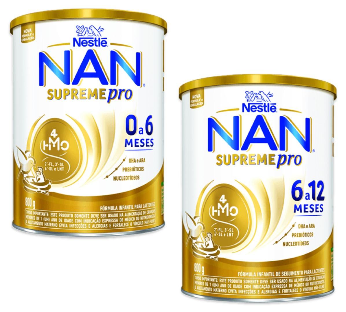 Fórmula Infantil NAN Supreme Pro 800g