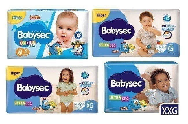 Fralda Babysec Ultrasec Hiper