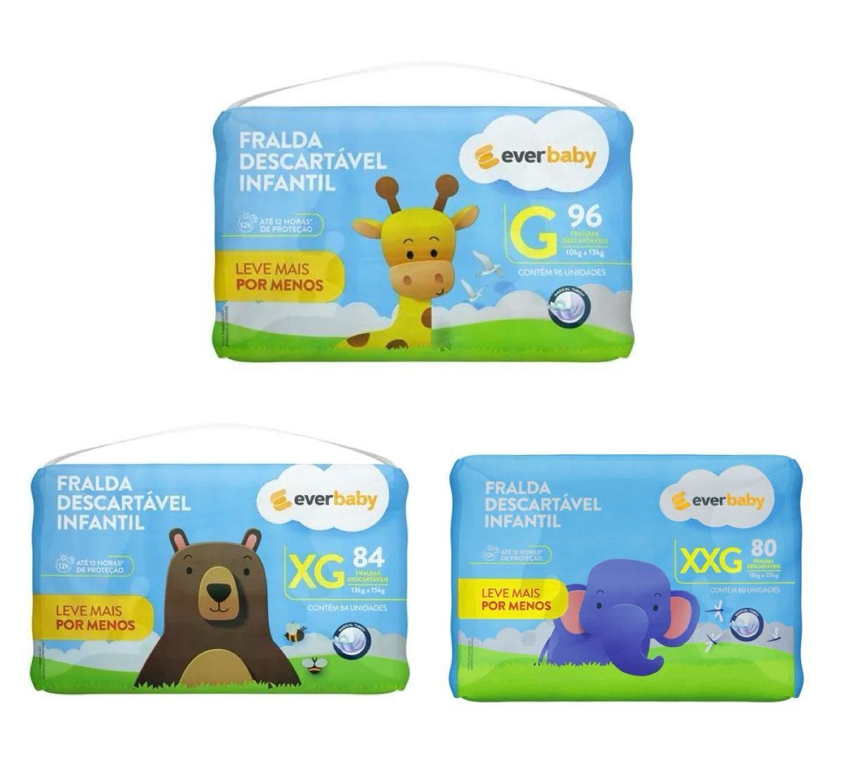 Fralda Ever Baby Giga