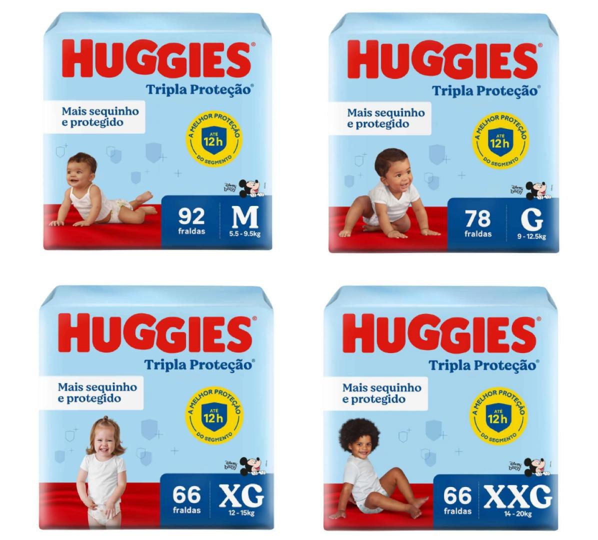 Fralda Huggies Tripla Proteção