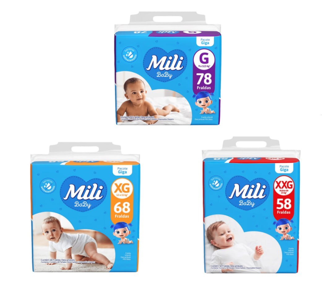 Fralda Mili Baby Giga