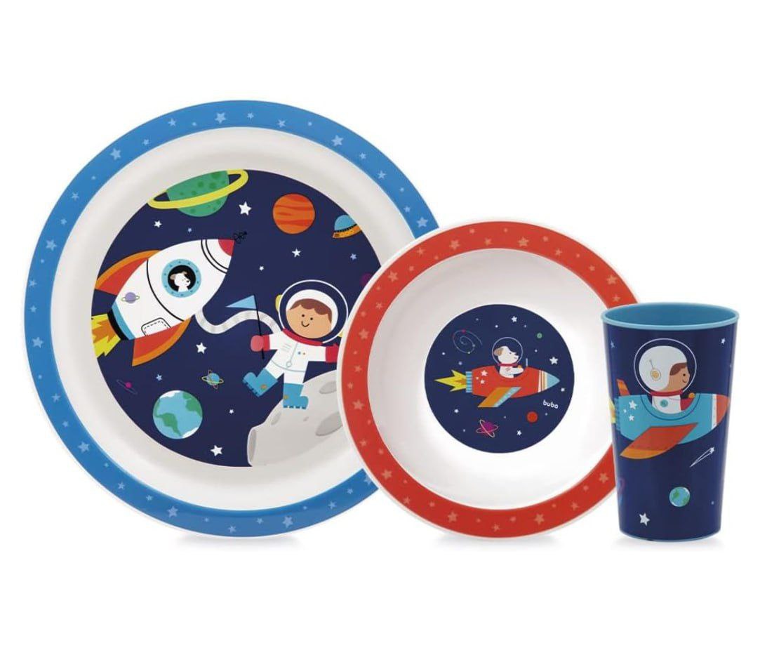 Kit Refeição Aventuras Astronauta Buba