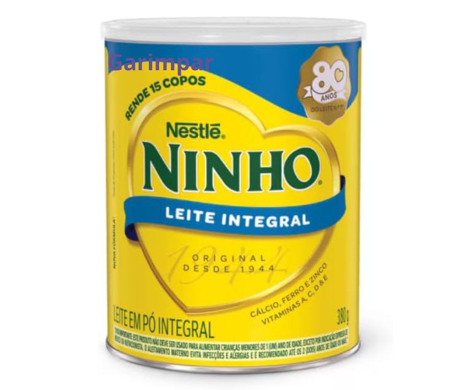 Leite em pó integral Ninho Forti+ 380g