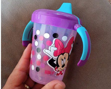 Lillo Caneca Antivazamento Aprendizado Disney - Lilás 207 Ml